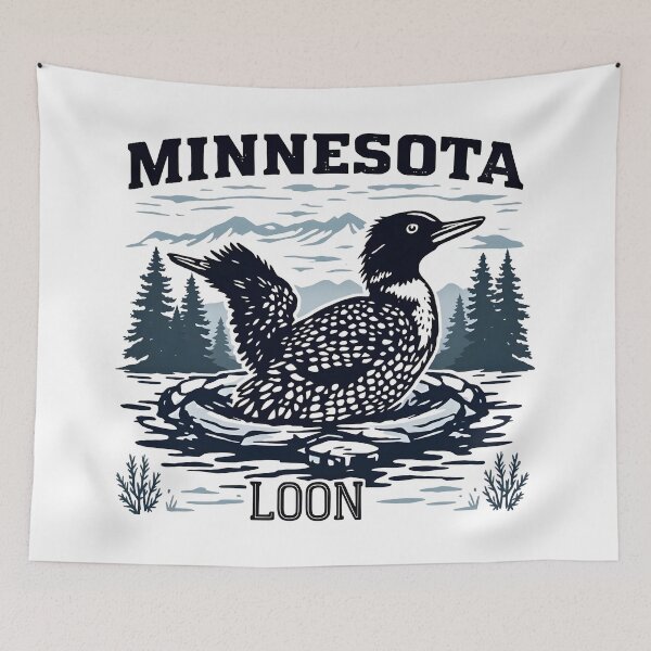 Item preview, anti ice minnesota rebel loon  designed and sold by Uglyandcute.