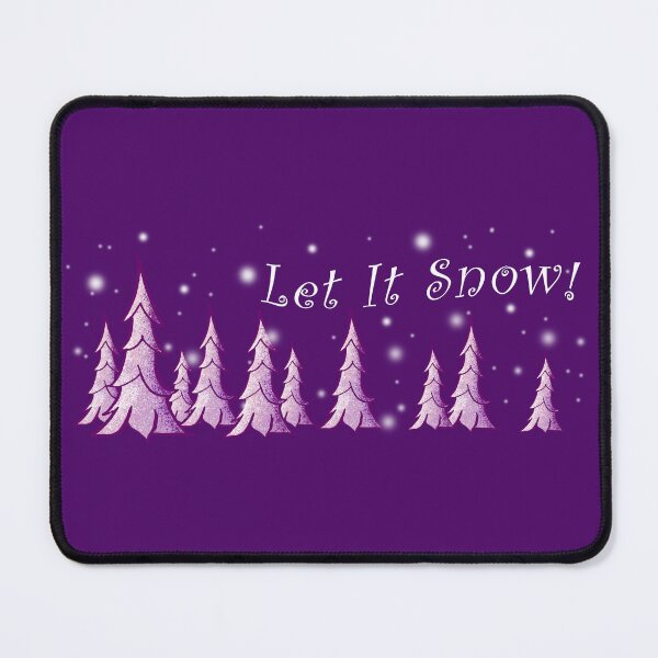 Item preview, Let It Snow Pink designed and sold by Normbot2000.