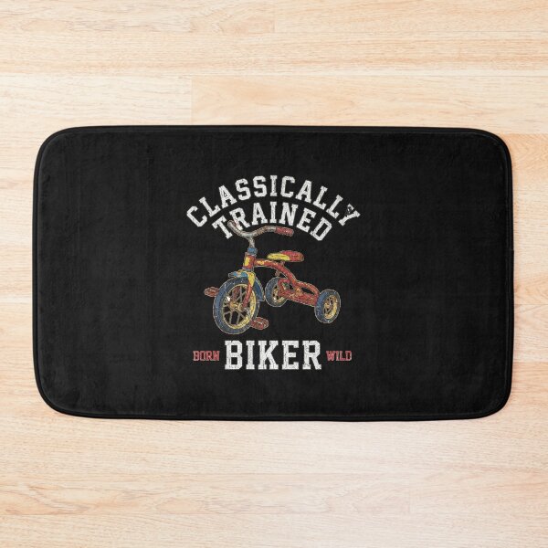 Item preview, Classically Trained Biker Tricycle Funny designed and sold by AdyKurniawan.