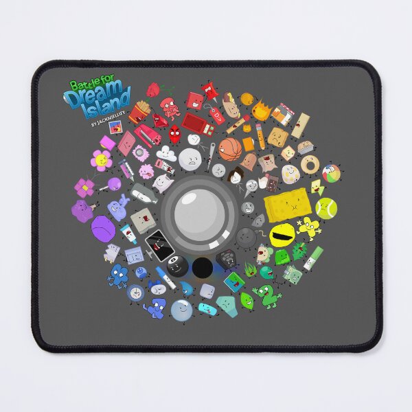 Item preview, Battle for Dream Island Cast Mural 2026 designed and sold by PB&J Animations Shop.
