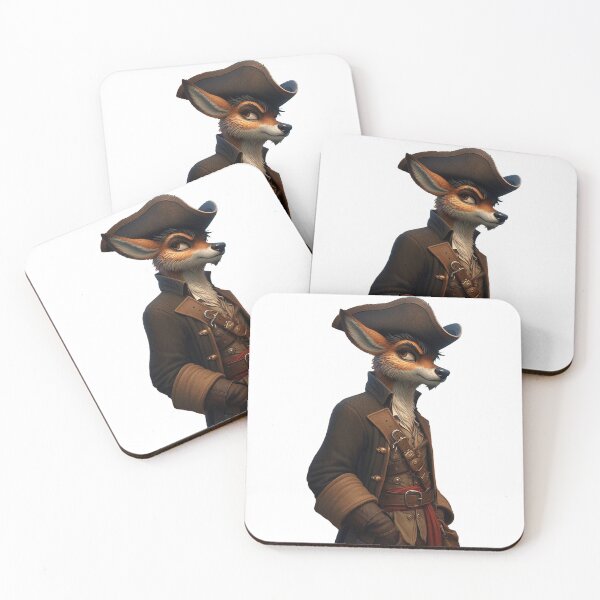Item preview, Pirate Deer Giving You the Stare-down designed and sold by nikkolaus.