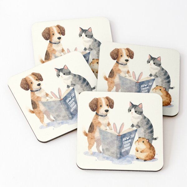Item preview, Pets Reading and Learning designed and sold by chillaxcats.