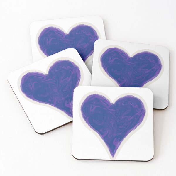 Item preview, Blue-purple Heart designed and sold by larissamae.