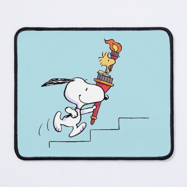 Item preview, Olympic Snoopy Torch Run designed and sold by moamaxshop.