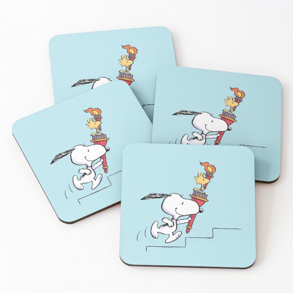 Item preview, Olympic Snoopy Torch Run designed and sold by moamaxshop.