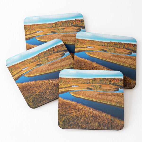 Item preview, Autumn River Winding Through Wetlands designed and sold by CMi-Designs.