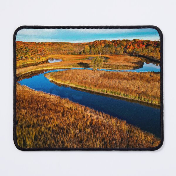 Item preview, Autumn River Winding Through Wetlands designed and sold by CMi-Designs.