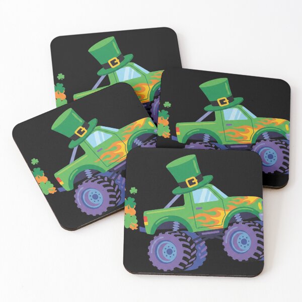 Item preview, St. Patrick's Monster Truck designed and sold by AdyKurniawan.