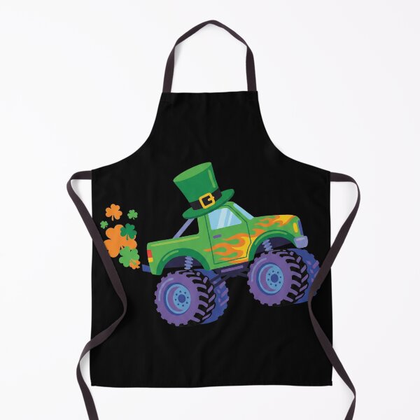 Item preview, St. Patrick's Monster Truck designed and sold by AdyKurniawan.