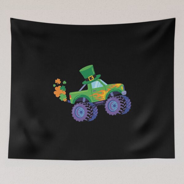 Item preview, St. Patrick's Monster Truck designed and sold by AdyKurniawan.