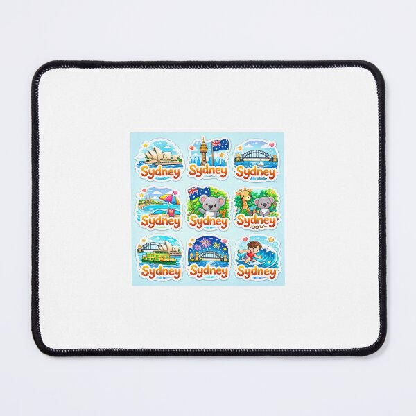 Item preview, Sydney City Sticker- Travel Aesthetic designed and sold by Wander Pop Studio.