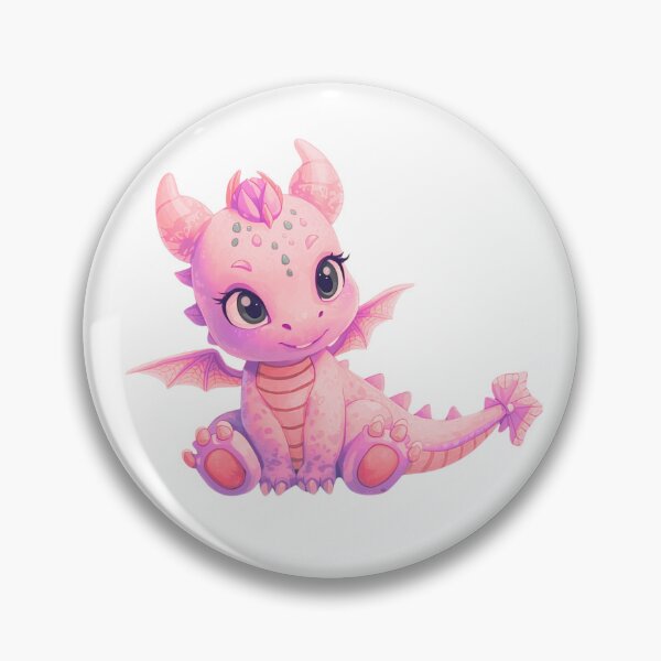 Item preview, Cute Whimsical Dragon – Adorable Fantasy Creature Illustration designed and sold by Chippychips1.