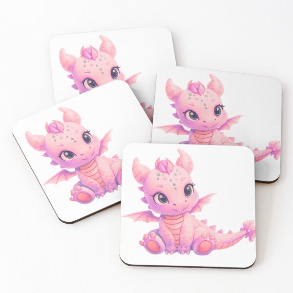 Item preview, Cute Whimsical Dragon – Adorable Fantasy Creature Illustration designed and sold by Chippychips1.