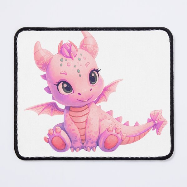 Item preview, Cute Whimsical Dragon – Adorable Fantasy Creature Illustration designed and sold by Chippychips1.