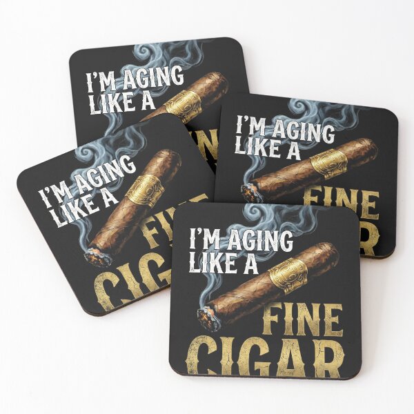 Item preview, Aging Like A Fine Cigar Funny Birthday designed and sold by AdyKurniawan.