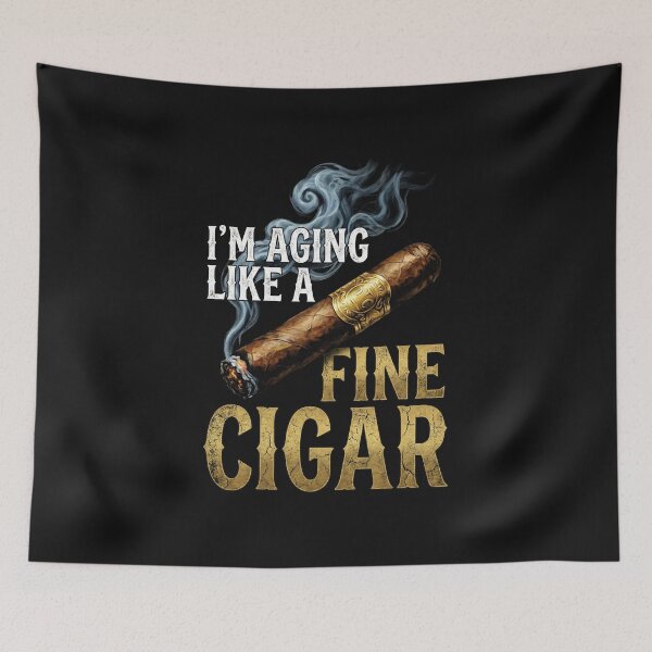 Item preview, Aging Like A Fine Cigar Funny Birthday designed and sold by AdyKurniawan.