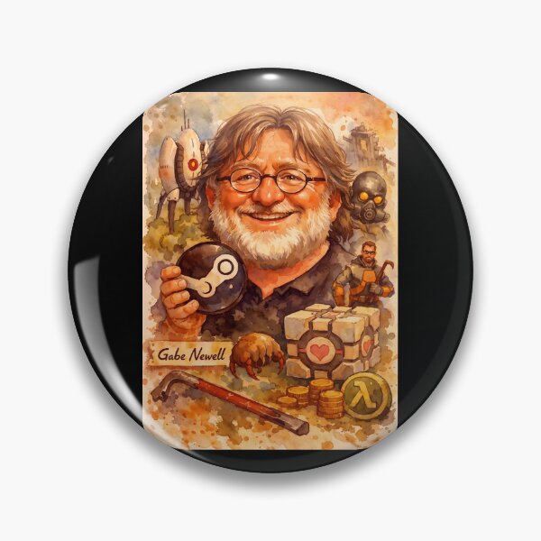 Item preview, Gabe Newell designed and sold by Sarcastic designs.