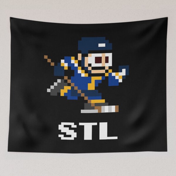Item preview, St. Louis Blues (8-Bit Retro Pixel Art Videogame Player) designed and sold by Eman-Shop.