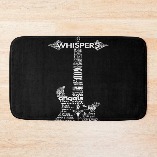 Item preview, Skillet Guitar Typography On Black designed and sold by eshovip.