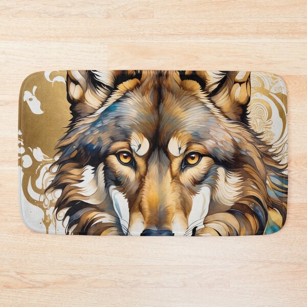 Item preview, Golden Timber Wolf designed and sold by Kestrelle.