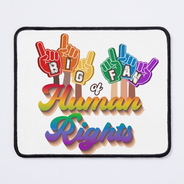 Item preview, Big Fan of Human Rights  designed and sold by Lauryn  Gintert.