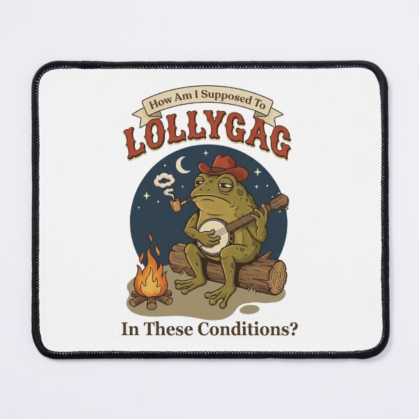 Item preview, Cowboy Frog Lollygag Banjo designed and sold by AdyKurniawan.