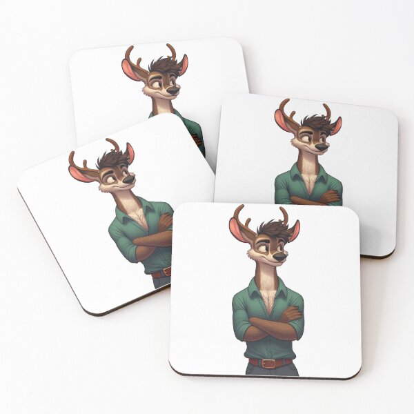 Item preview, Deer Standing with Crossed Arms designed and sold by nikkolaus.