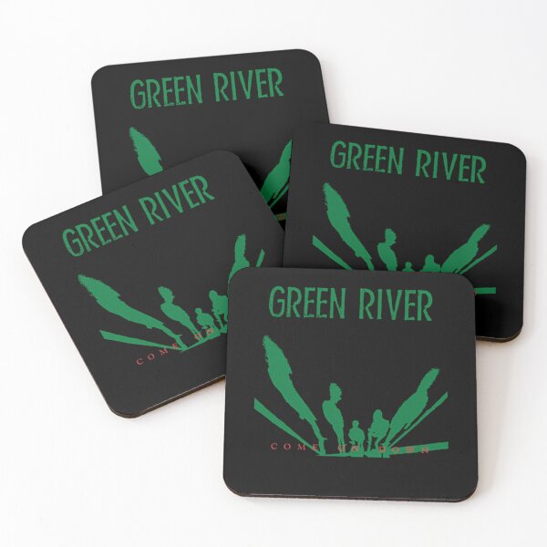 Item preview, Coem On Down Green American River Seattle Grunge Rock Band Washington 1984 Racerback  designed and sold by AHMD AHMD.