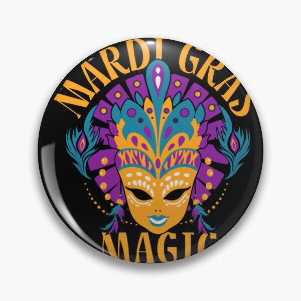 Item preview, Mardi Gras Magic Carnival Spirit - Traditional Masquerade Mask designed and sold by GenZFashion000.