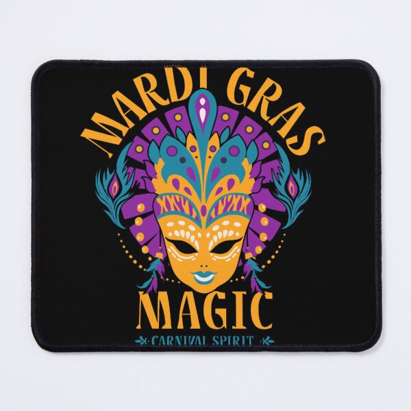 Item preview, Mardi Gras Magic Carnival Spirit - Traditional Masquerade Mask designed and sold by GenZFashion000.