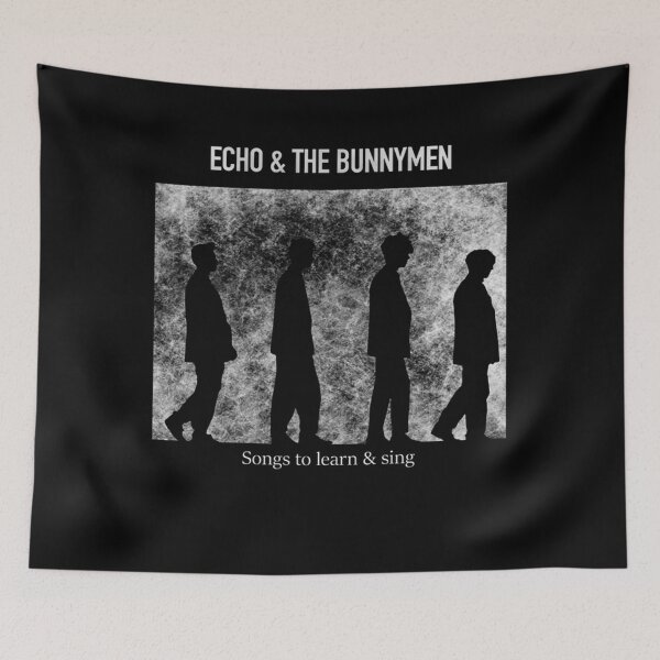 Item preview,  Echo And The Bunnymen Songs To Learn And Sing Abbey Road Silhouette designed and sold by AHMD AHMD.