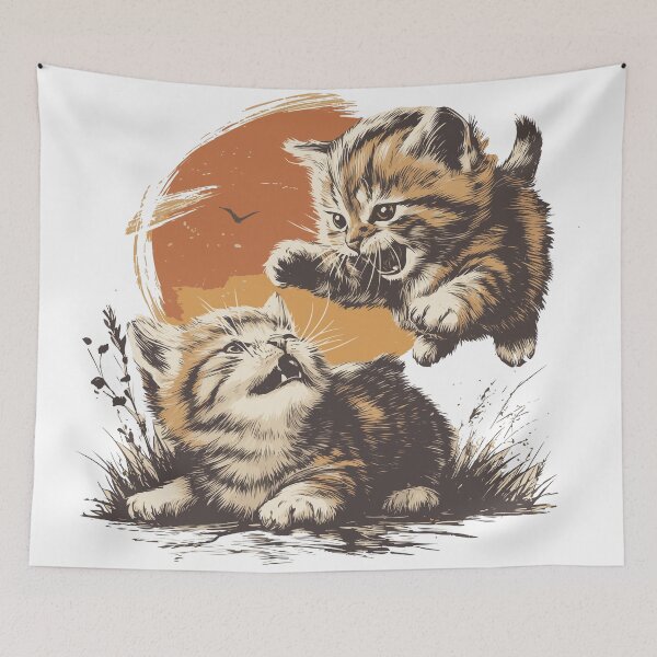 Item preview, Kitten Attack designed and sold by ClubVacay.