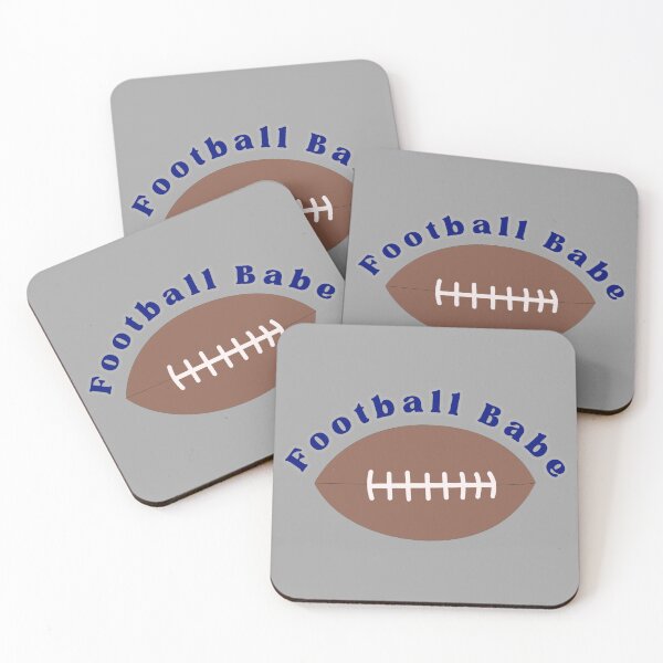 Item preview, Football Babe Sports Text Spring Stickers Prints Posters Wall Art Magnet Home Coffee Cup Decoration TShirt Stationary Notebook Magnet Hat Kitchen Work School Office Redbubble Shop designed and sold by Saritas Boutique Shop.