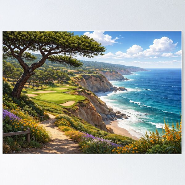 Torrey Pines, San Diego, California Poster