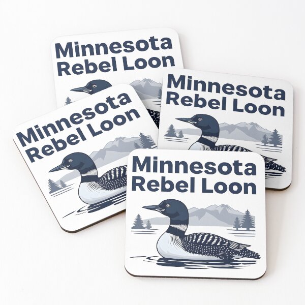 Item preview, anti ice minnesota rebel loon  designed and sold by Uglyandcute.