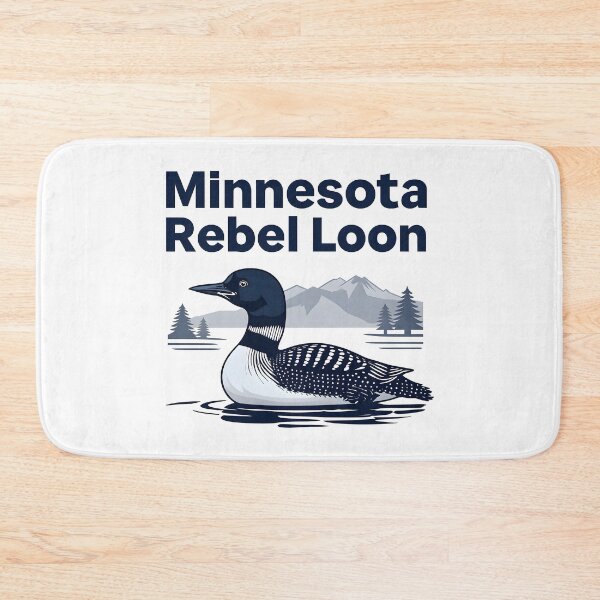 Item preview, anti ice minnesota rebel loon  designed and sold by Uglyandcute.