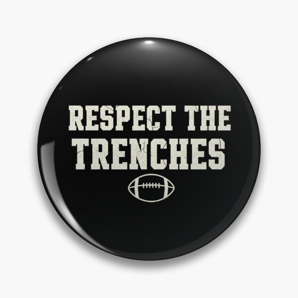 Item preview, Respect The Trenches – Football Lineman Retro designed and sold by DIRTYSKETCHH.