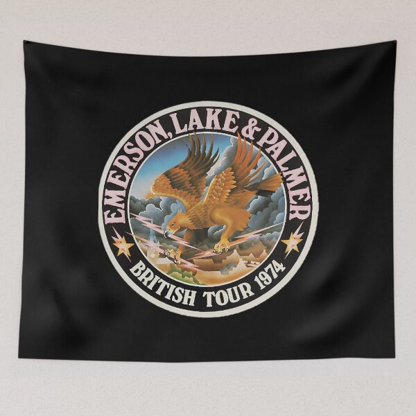 Item preview,  Emerson Lake  Palmer British Tour 1974 designed and sold by El ounissi.