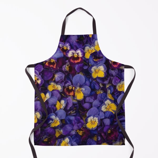 Item preview, Viola Flowers Pattern – Delicate Botanical Floral Design designed and sold by Chippychips1.