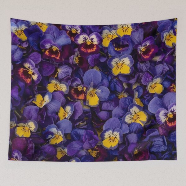 Item preview, Viola Flowers Pattern – Delicate Botanical Floral Design designed and sold by Chippychips1.