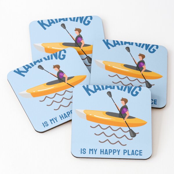 Item preview, Kayaking is my happy place  designed and sold by Rockyctees.