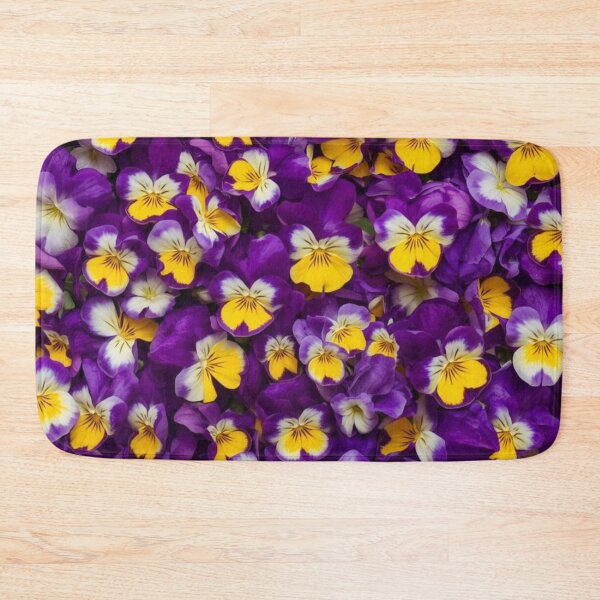Item preview, Seamless Viola Flowers Pattern – Botanical Floral Repeat Design designed and sold by Chippychips1.
