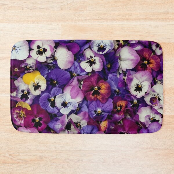Item preview, Seamless Viola Flowers Pattern – Botanical Floral Repeat Design designed and sold by Chippychips1.