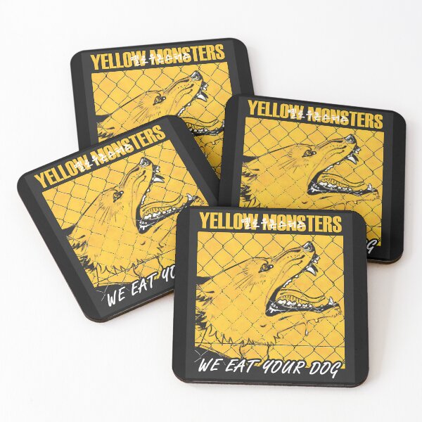 Item preview, Yellow Monsters We Eat Your Dog Textless designed and sold by salim arougou.