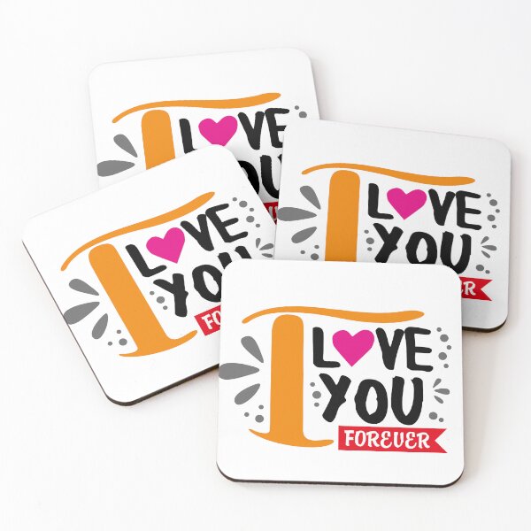 Item preview, I LOVE YOU FOREVER -love message- designed and sold by LOVEARTDESIGN.
