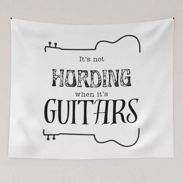 Item preview, It'S Not Hoarding When It'S Guitars designed and sold by El ounissi.