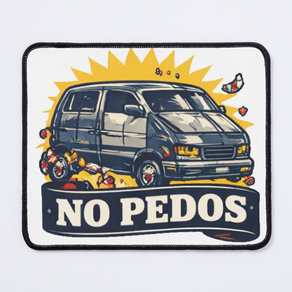 Item preview, No pedos van designed and sold by Sunny Apocalypse .