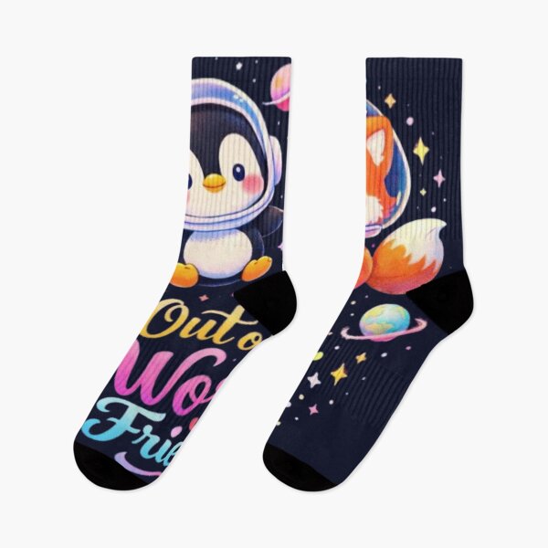 Item preview, Out of This World Friends – Kawaii Space Animals designed and sold by wanado.