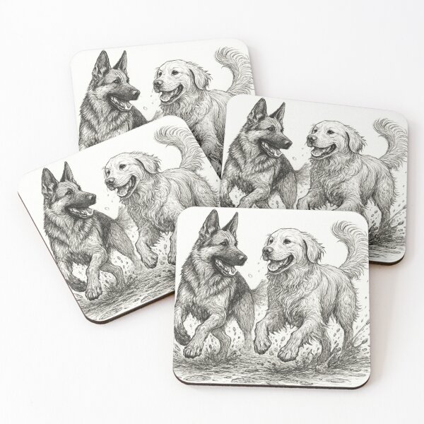 Item preview, The doggos having fun designed and sold by Finn-ish.