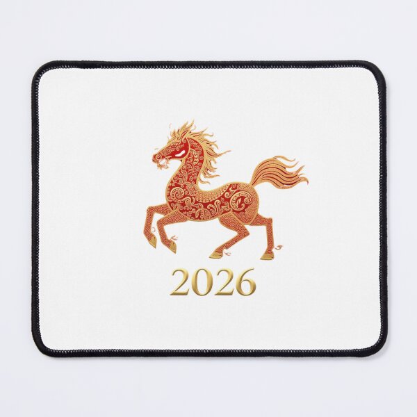 Item preview, 2026 Fire Horse Zodiac – Chinese New Year Lunar Astrology Power Horse designed and sold by Chippychips1.